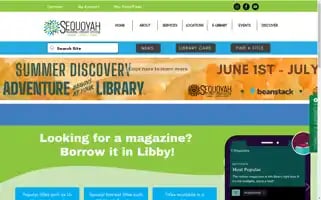 Sequoyahregionallibrary.org Screenshot 2024-07-06 00:41:37