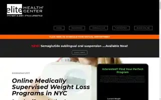 Elitehealthcenternyc.com Screenshot 2024-07-06 22:29:15