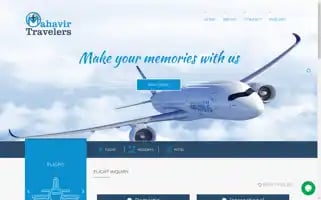 Mahavirtravelers.com Screenshot 2024-04-16 08:34:56