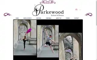 Parkewoodschoolofdance.com Screenshot 2024-06-30 22:39:50