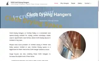 Kvbclothdryinghangers.com Screenshot 2024-06-26 04:36:05