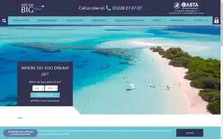 Dreambigtravel.co.uk Screenshot 2024-04-16 13:41:59