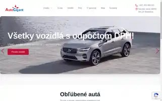 Autogigant.sk Screenshot 2024-06-15 22:04:39
