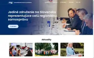 Samospravnekraje.sk Screenshot 2024-07-10 06:39:25