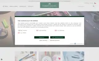 Faber-castell.cz Screenshot 2024-07-08 04:47:47