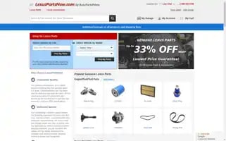 Lexuspartsnow.com Screenshot 2024-05-12 17:47:57