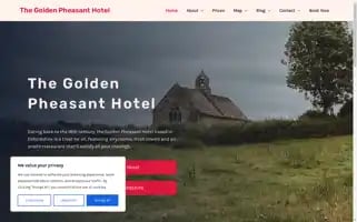 Thegoldenpheasanthotel.co.uk Screenshot 2024-04-18 15:22:02