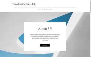 Travelholicstoursfiji.com Screenshot 2024-04-15 12:55:38