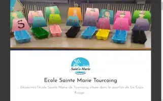 Ecolesaintemarietourcoing.fr Screenshot 2024-04-25 20:26:01