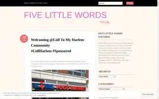 Fivelittlewords.net Screenshot 2024-05-09 17:49:51