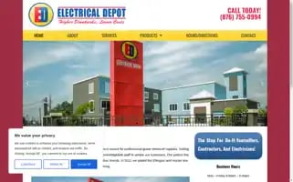 Electricaldepotja.com Screenshot 2024-05-15 21:03:00