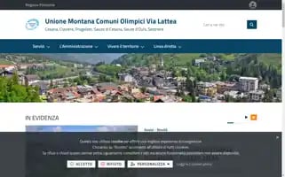 Unionevialattea.to.it Screenshot 2024-07-09 10:46:57
