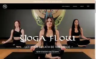 Yogaflowpittsburgh.com Screenshot 2024-05-15 08:39:20