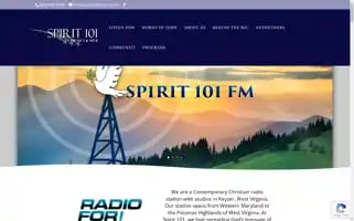 Spirit101fm.com Screenshot 2024-06-13 07:48:20