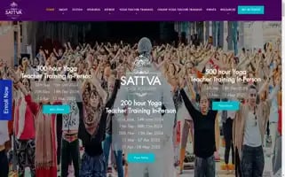 Sattvayogaacademy.com Screenshot 2024-06-11 20:20:24