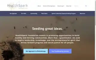 Healthspark.org Screenshot 2024-05-10 01:15:21