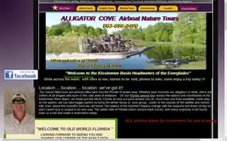 Alligatorcoveairboatnaturetours.com Screenshot 2024-04-26 12:12:35