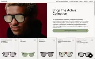 Articleoneeyewear.com Screenshot 2024-05-05 14:20:14