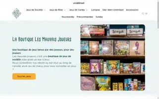 Lesmauvaisjoueurs-boutique.com Screenshot 2024-04-16 10:39:01