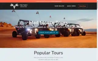 Madmoosetours.net Screenshot 2024-04-18 10:08:53