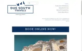 Duesouthtravels.com Screenshot 2024-04-26 10:46:11
