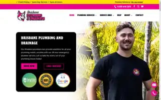 Brisbaneplumbinganddrainage.com.au Screenshot 2024-07-01 23:15:14