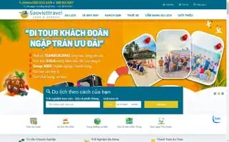 Saoviettravel.com.vn Screenshot 2024-04-14 19:01:21
