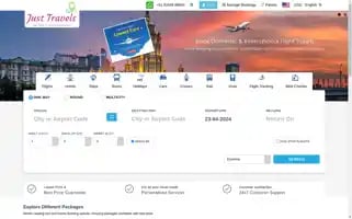 Justtravels.net Screenshot 2024-04-22 23:17:59