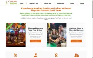 Playadelcarmenfoodtours.com Screenshot 2024-04-19 12:56:15