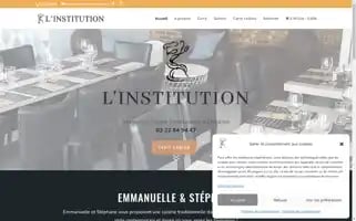 Linstitution-resto.fr Screenshot 2024-05-18 03:21:40