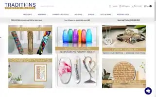 Traditionsjewishgifts.com Screenshot 2024-05-14 14:48:12