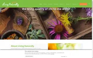 Livingnaturally.co.za Screenshot 2024-07-06 14:15:44