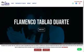 Tablaoflamencoduarte.com Screenshot 2024-05-24 02:32:52