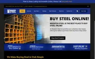 Wasatchsteel.com Screenshot 2024-05-14 23:54:46