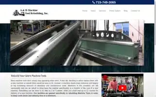 Admachinerebuilding.com Screenshot 2024-07-05 13:12:04