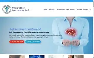 Gaketamineinfusion.com Screenshot 2024-07-01 10:35:00