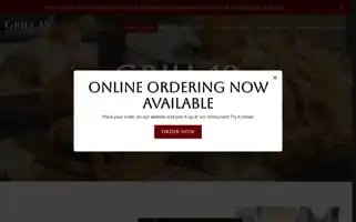Grill19dining.com Screenshot 2024-07-02 02:16:10