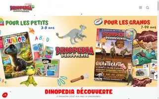 Dinopedia-decouverte.fr Screenshot 2024-06-27 23:46:35