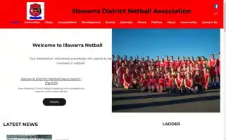 Illawarranetball.com.au Screenshot 2024-06-17 08:55:58