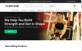 Clenchfitness.com Screenshot 2024-05-09 03:29:40