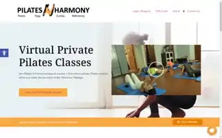 Pilatesnharmony.com Screenshot 2024-05-13 09:54:07