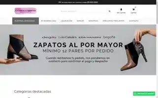 Lafabricazapateria.com Screenshot 2024-05-18 08:36:32