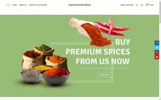 Ceylonaromaticspices.com Screenshot 2024-05-26 22:40:07