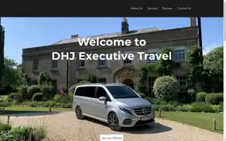 Dhjexecutivetravel.co.uk Screenshot 2024-04-19 06:06:28