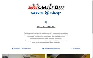 Skiserviskk.sk Screenshot 2024-07-10 09:03:21