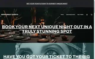 Newforestevents.uk Screenshot 2024-05-23 17:53:57