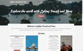 Zykinstravelsandtours.com Screenshot 2024-04-16 03:21:54