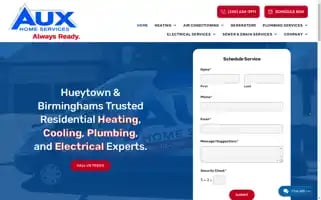 Auxhomeservices.com Screenshot 2024-07-06 03:41:26
