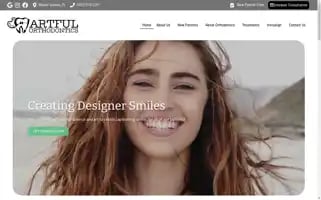 Artfulorthodontics.com Screenshot 2024-07-06 01:35:35