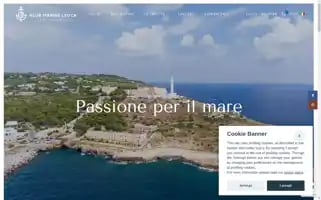 Bluemarineleuca.it Screenshot 2024-05-20 14:56:05